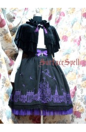 Surface Spell Gothic Moonlight Cathedral Velvet Cape
